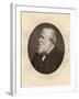 Robert Browning, English Poet and Dramatist, C1880-Lock & Whitfield-Framed Photographic Print