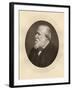 Robert Browning, English Poet and Dramatist, C1880-Lock & Whitfield-Framed Photographic Print