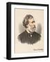 Robert Browning, English Poet and Dramatist, C1880-null-Framed Giclee Print