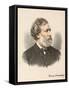Robert Browning, English Poet and Dramatist, C1880-null-Framed Stretched Canvas
