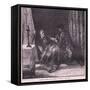 Robert Bruce's Last Orders to Douglas-Mary L Gow-Framed Stretched Canvas
