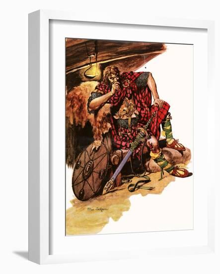 Robert Bruce, the Fighting King-Peter Jackson-Framed Giclee Print