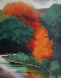 Fall Landscape-Robert Buffolini-Framed Collectable Print