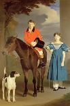 John Gubbins Newton and His Sister Mary, 1832-33-Robert Burnard-Framed Giclee Print