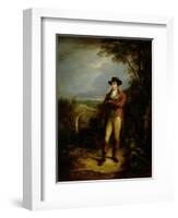 Robert Burns (1759-96), 1828 (Panel)-Alexander Nasmyth-Framed Giclee Print