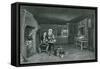 Robert Burns, Interior-P Lightfoot-Framed Stretched Canvas