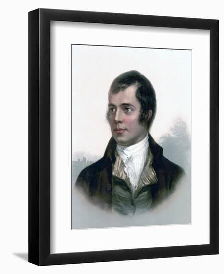 Robert Burns, National Poet of Scotland-null-Framed Art Print