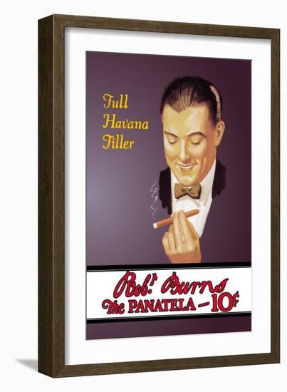 Robert Burns' Panatela Cigars-null-Framed Art Print