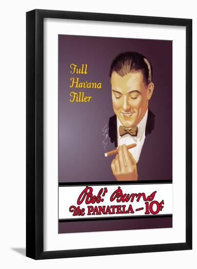Robert Burns' Panatela Cigars-null-Framed Art Print
