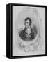 'Robert Burns - Poet', 1840-John Rogers-Framed Stretched Canvas