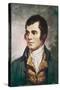 Robert Burns Scottish National Poet Portrait-null-Stretched Canvas