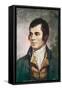 Robert Burns Scottish National Poet Portrait-null-Framed Stretched Canvas