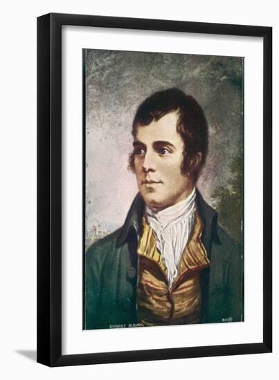 Robert Burns Scottish National Poet Portrait-null-Framed Photographic Print