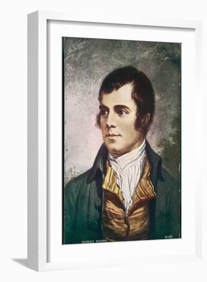 Robert Burns Scottish National Poet Portrait-null-Framed Photographic Print