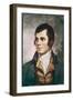 Robert Burns Scottish National Poet Portrait-null-Framed Premium Photographic Print