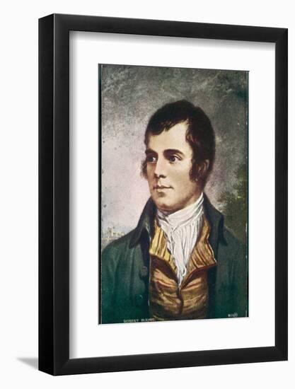 Robert Burns Scottish National Poet Portrait-null-Framed Photographic Print