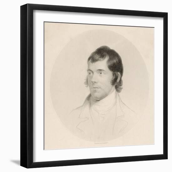 Robert Burns Scottish National Poet Portrait-null-Framed Photographic Print