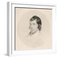 Robert Burns Scottish National Poet Portrait-null-Framed Photographic Print