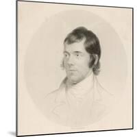 Robert Burns Scottish National Poet Portrait-null-Mounted Photographic Print