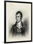 Robert Burns Scottish National Poet Portrait-Alexander Nasmyth-Framed Art Print