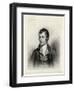 Robert Burns Scottish National Poet Portrait-Alexander Nasmyth-Framed Art Print