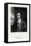 Robert Burns, Scottish Poet, 19th Century-W Holl-Framed Stretched Canvas
