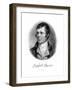 Robert Burns, Scottish Poet, 19th Century-null-Framed Giclee Print