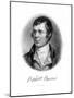 Robert Burns, Scottish Poet, 19th Century-null-Mounted Giclee Print