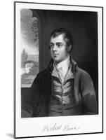 Robert Burns, Scottish Poet, Late 18th Century-Alexander Nasmyth-Mounted Giclee Print