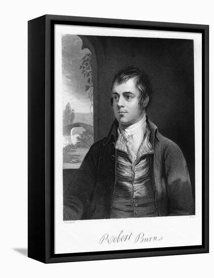 Robert Burns, Scottish Poet, Late 18th Century-Alexander Nasmyth-Framed Stretched Canvas