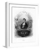 Robert Burns, Scottish Poet-Albert Henry Payne-Framed Giclee Print