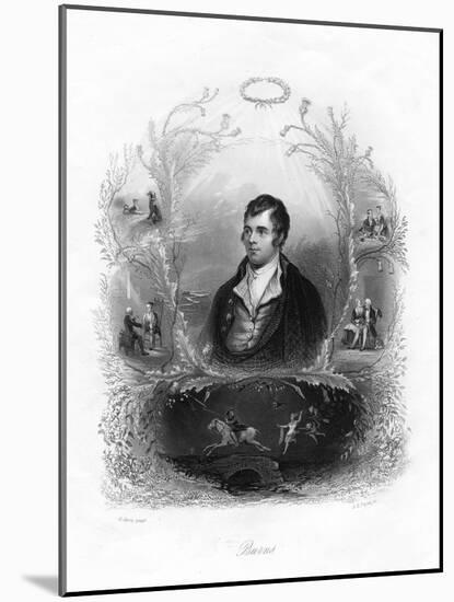 Robert Burns, Scottish Poet-Albert Henry Payne-Mounted Giclee Print