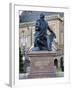 Robert Burns Statue, Albert Square, Dundee, Scotland-Mark Sunderland-Framed Photographic Print