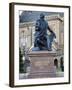 Robert Burns Statue, Albert Square, Dundee, Scotland-Mark Sunderland-Framed Photographic Print