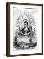 Robert Burns, Watt-T Watt-Framed Art Print