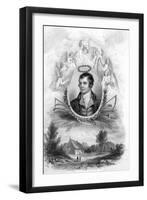 Robert Burns, Watt-T Watt-Framed Art Print