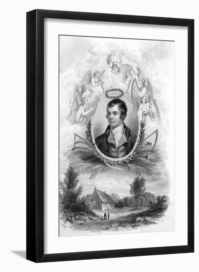 Robert Burns, Watt-T Watt-Framed Art Print