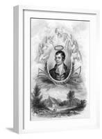 Robert Burns, Watt-T Watt-Framed Art Print