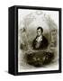 Robert Burns-English-Framed Stretched Canvas