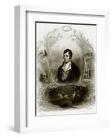 Robert Burns-English-Framed Premium Giclee Print