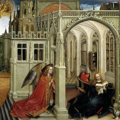 Robert Campin / The Annunciation, 1418-1419