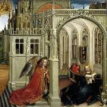 The Flémalle Panels: the Holy Trinity-Robert Campin-Giclee Print