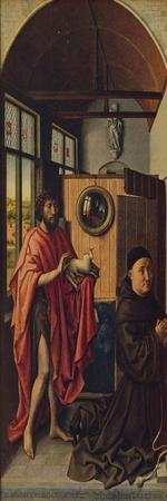 'St. John the Baptist and the Franciscan master Henry of Werl', 1438, (c1934)