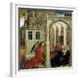 Robert Campin / The Annunciation, 1418-1419-Robert Campin-Framed Giclee Print