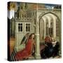 Robert Campin / The Annunciation, 1418-1419-Robert Campin-Stretched Canvas