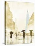 New York Red Umbrella - Golden-Robert Canady-Giclee Print