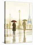 New York Red Umbrella-Robert Canady-Stretched Canvas