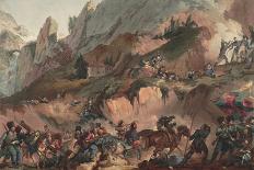 Army of Alexander Suvorov Crossing the Alps in 1799, 1805-Robert Carr Porter-Framed Stretched Canvas