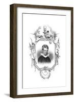 Robert Charles Dallas-WT Fry-Framed Giclee Print