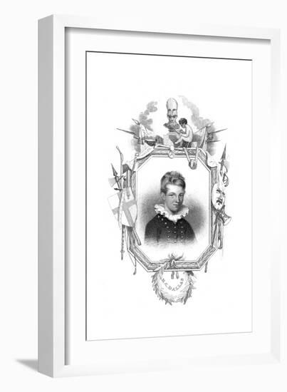 Robert Charles Dallas-WT Fry-Framed Giclee Print